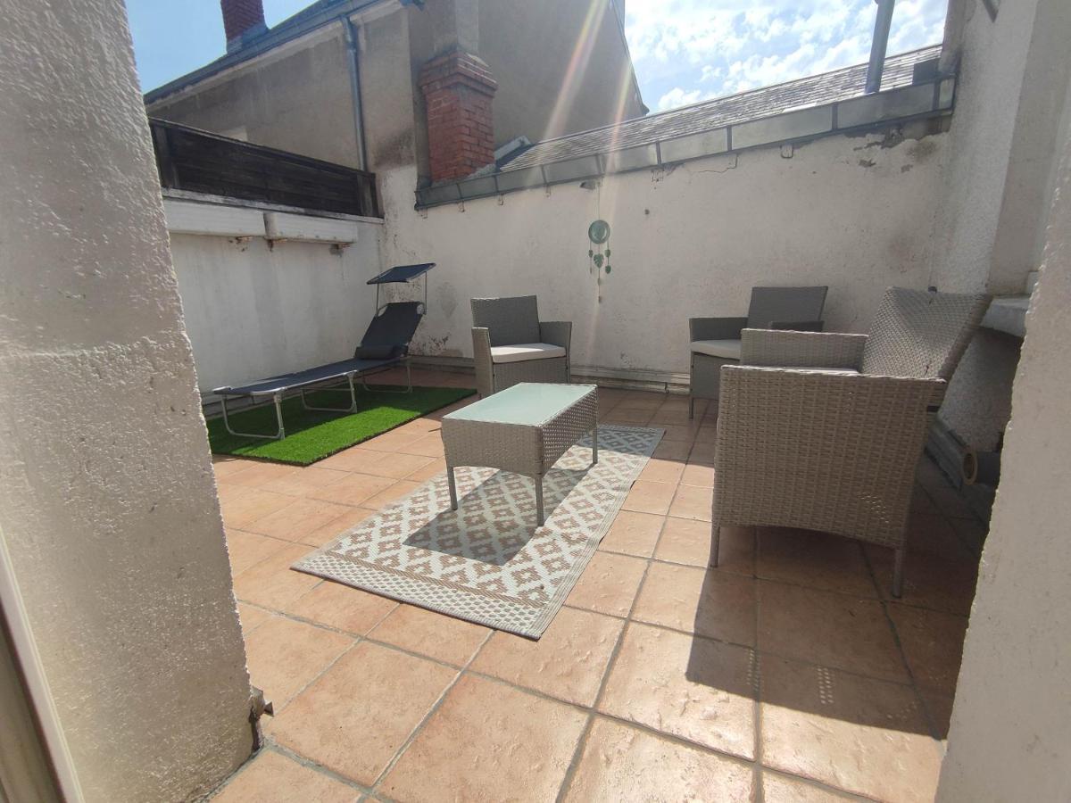 Le Saint-Roch, Centre-Ville, Terrasse Privee Issoudun Extérieur photo
